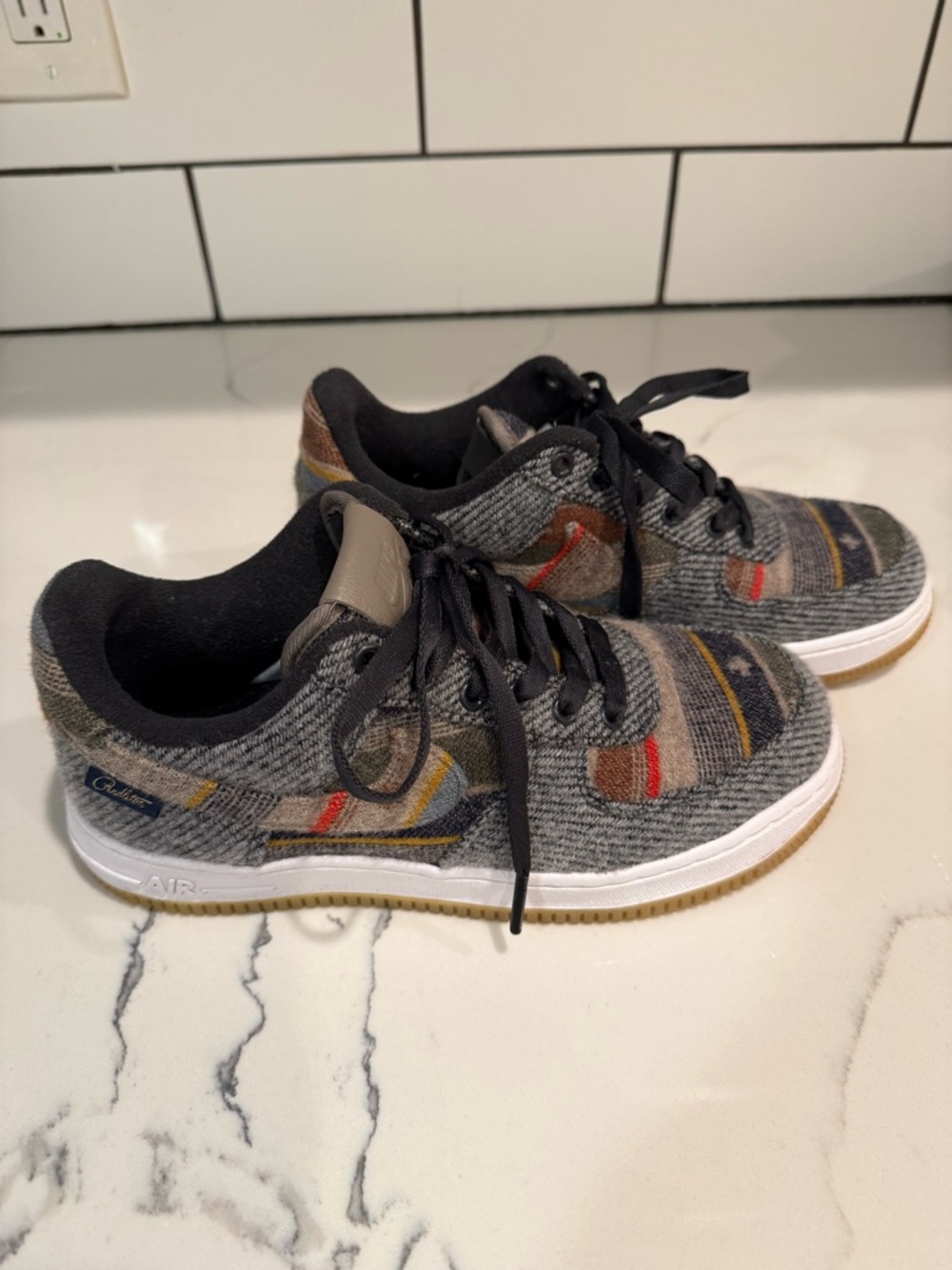 Rare Limited Edition Nike Pendleton Wool 2020 Air Force 1 - Women’s 7